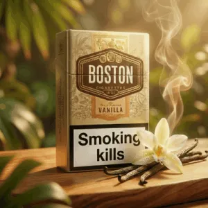 Boston 1630 Rich Aroma Vanilla Superslims - Vanilya Aromalı