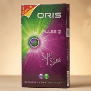 Oris Pulse Blueberry Menthol Fusion Superslims Sigara